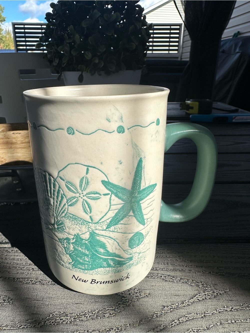Ceramic Sea Life New Brunswick mug